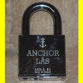Anchor Las - Hoch-Sicherheits Vorh�ngeschloss f�r Profil-Halbzylinder EURO Norm Kl.5 abnehmb. B�gel