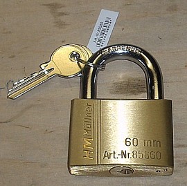 HM M�llner 60 mm - gleichschliessend